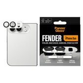 Fender Camera Lens Protector for iPhone Duo, White, PanzerGlass