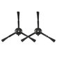 Side Brush, 2pcs, Black for Roborock Qrevo MaxV, Pro, Plus, S