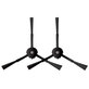 Side Brush, 2pcs, Black for Roborock S8 MaxV Ultra, S8 Max Ultra