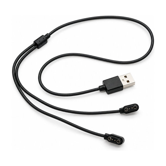 Magnetic Charger 2PIN 2-in-1 for Bluetooth Glasses, Watches and Headphones