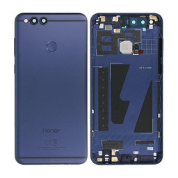 Huawei Honor 7X - Battery Cover + Fingerprint Sensor (Blue) - 02351SDJ Genuine Service Pack
