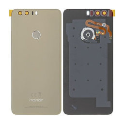 Huawei Honor 8 - Battery Cover + Fingerprint Sensor (Gold) - 02350YMX Genuine Service Pack