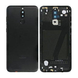 Huawei Mate 10 Lite - Battery Cover + Fingerprint Sensor (Black) - 02351QPC Genuine Service Pack