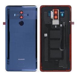 Huawei Mate 10 Pro - Battery Cover + Fingerprint Sensor (Midnight Blue) - 02351RWH, 02351RWA Genuine Service Pack