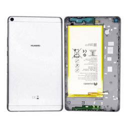 Huawei MediaPad T3 8.0 Lite KOB-L09 - Battery Cover (Gray) - 02351HSK Genuine Service Pack