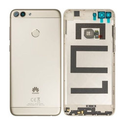 Huawei P Smart FIG-L31 - Battery Cover + Fingerprint Sensor (Gold) - 02351TEE, 02351STT Genuine Service Pack