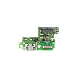 Huawei P10 Lite - Charging Connector PCB Board + Microphone - 02351FAQ Genuine Service Pack