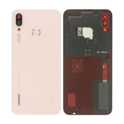 Huawei P20 Lite - Battery Cover + Fingerprint Sensor (Sakura Pink) - 02351VTW, 02351VQY Genuine Service Pack