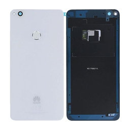 Huawei P9 Lite (2017), Honor 8 Lite - Battery Cover + Fingerprint Sensor (White) - 02351FVR, 02351DLW Genuine Service Pack