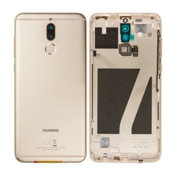 Huawei Mate 10 Lite - Battery Cover + Fingerprint Sensor (Gold) - 02351QXP, 02351QQC Genuine Service Pack