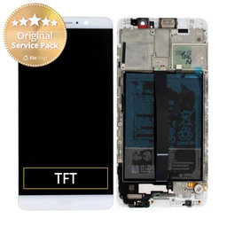 Huawei Mate 9 - LCD Display + Touch Screen + Frame + Battery (Space Grey) - 02351BAS Genuine Service Pack