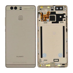 Huawei P9 - Battery Cover + Fingerprint Sensor (Gold) - 02350STJ Genuine Service Pack