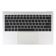Huawei MateBook X Pro Mach-W19 - Topcase + Keyboard US + Touchpad + Fingerprint Sensor (Space Gray) - 02351XSQ
