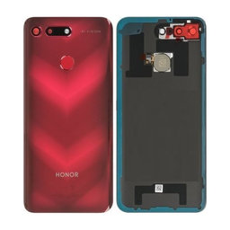 Huawei Honor View 20 - Battery Cover + Fingerprint Sensor (Phantom Red) - 02352LNW, 02352JKH Genuine Service Pack