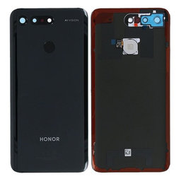Huawei Honor View 20 - Battery Cover + Fingerprint Sensor (Midnight Black) - 02352LNU Genuine Service Pack