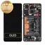 Huawei P30 - LCD Display + Touch Screen + Frame + Battery (Black) - 02352NLL, 02354HLT, 0254HMG Genuine Service Pack