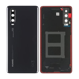 Huawei P30 - Battery Cover (Black) - 02352NMM Genuine Service Pack