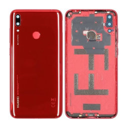 Huawei Y7 (2019) - Battery Cover (Coral Red) - 02352KKL Genuine Service Pack
