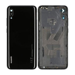 Huawei Y6 (2019) - Battery Cover (Midnight Black) - 02352LYH, 02352LYB, 02352QCC Genuine Service Pack
