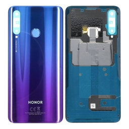Huawei Honor 20 Lite - Battery Cover + Fingerprint (Phantom Blue) - 02352QNB, 02352QNT Genuine Service Pack