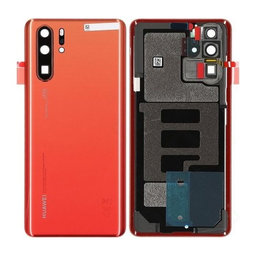 Huawei P30 Pro - Battery Cover (Amber Sunrise) - 02352PLS Genuine Service Pack