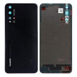 Huawei Nova 5T Yale-L61A - Battery Cover (Black) - 02353EFN Genuine Service Pack