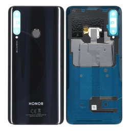Huawei Honor 20 Lite - Battery Cover + Fingerprint Sensor (Midnight Black) - 02352QMY, 02352QNV Genuine Service Pack