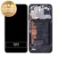 Huawei P40 lite - LCD Display + Touch Screen + Frame + Battery (Midnight Black) - 02353KFU Genuine Service Pack