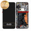 Huawei P40 - LCD Display + Touch Screen + Frame + Battery + Fingerprint Sensor (Black) - 02353MFA Genuine Service Pack