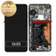 Huawei P40 - LCD Display + Touch Screen + Frame + Battery + Fingerprint Sensor (Black) - 02353MFA Genuine Service Pack