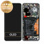 Huawei P40 Pro - LCD Display + Touch Screen + Frame + Battery + Fingerprint Sensor (Black) - 02353PJG Genuine Service Pack