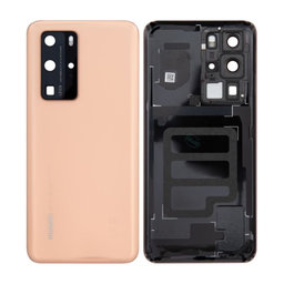 Huawei P40 Pro - Battery Cover (Blush Gold) - 02353MNB Genuine Service Pack