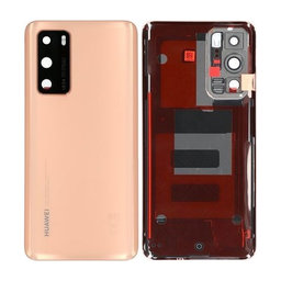 Huawei P40 - Battery Cover (Blush Gold) - 02353MGD Genuine Service Pack