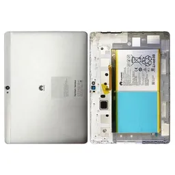 Huawei MediaPad M2 10.0 - Battery Cover + Battery (Moonlight Silver) - 02351PGS, 02351FMT, 02350NXP, 02351CWE Genuine Service Pack
