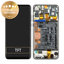 Huawei P30 Lite (2020) - LCD Display + Touch Screen + Frame + Battery (Midnight Black) - 02352PJM Genuine Service Pack