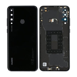Huawei Y6p - Battery Cover (Midnight Black) - 02353QQV Genuine Service Pack