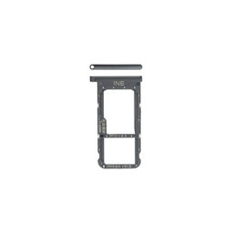 Huawei P Smart Plus (Nova 3i) - SIM Tray (Black) - 51661JUE Genuine Service Pack