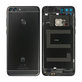 Huawei P Smart FIG-L31 - Battery Cover + Fingerprint Sensor (Black) - 02352NCC, 02351TEF Genuine Service Pack