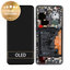 Huawei Mate 40 Pro NOH-NX9 - LCD Display + Touch Screen + Frame + Battery (Mystic Silver) - 02353YXC Genuine Service Pack