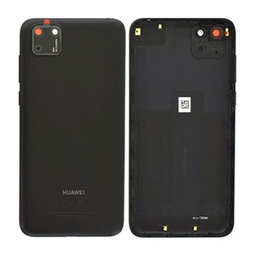 Huawei Y5p - Battery Cover + Rear Camera Lens (Midnight Gray) - 97070XVD Genuine Service Pack