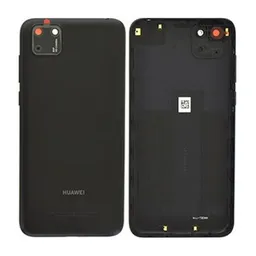 Huawei Y5p - Battery Cover + Rear Camera Lens (Midnight Gray) - 97070XVD Genuine Service Pack