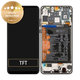 Huawei P30 Lite (2020) - LCD Display + Touch Screen + Frame + Battery (Midnight Black) - 02353FPX, 02353DQU Genuine Service Pack