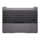Huawei MateBook D15 2020 - Cover C (Armrest) + Keyboard (Grey) (US) - 97060DJM