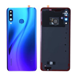 Huawei P30 Lite - Battery Cover (Peacock Blue) - 02352PMK Genuine Service Pack
