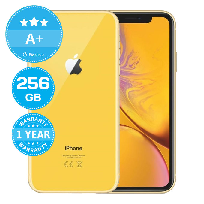 Apple iPhone XR Yellow 256GB A+ Refurbished | FixShop