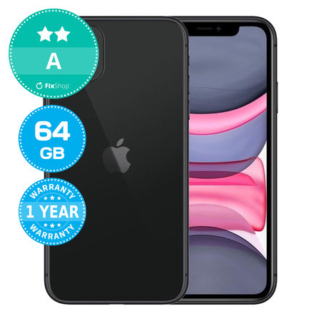 Apple iPhone 11 Black 64GB A Refurbished