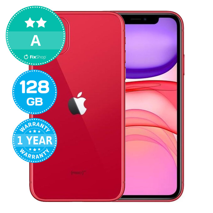 Apple iPhone 11 (PRODUCT)RED 128GB A Refurbished | FixShop