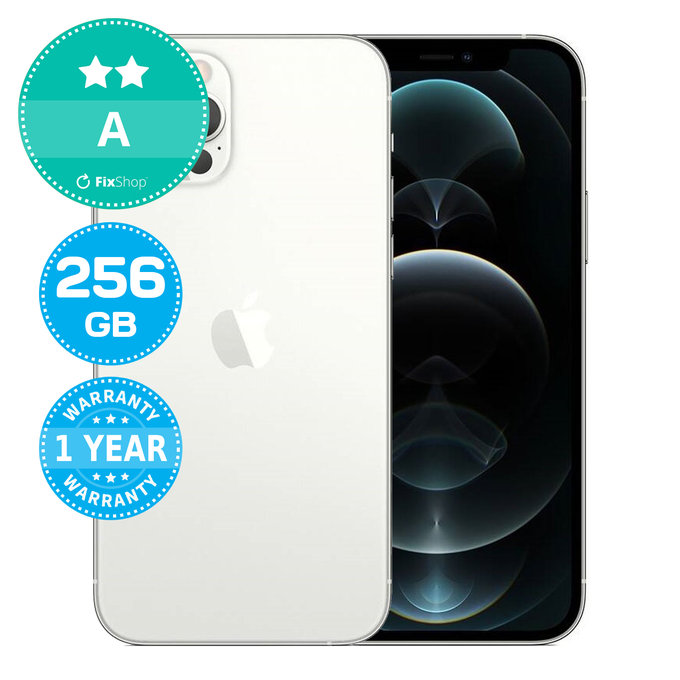Apple iPhone 12 Pro Silver 256GB A Refurbished | FixShop