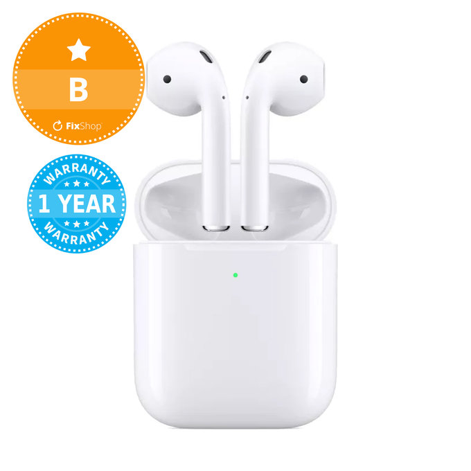 Apple AirPods (2nd Gen) with Wireless Case B Refurbished FixShop