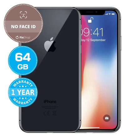 Apple iPhone X Space Gray 64GB A+ Refurbished